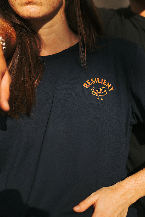 Resilient Spirit T-shirt - Navy