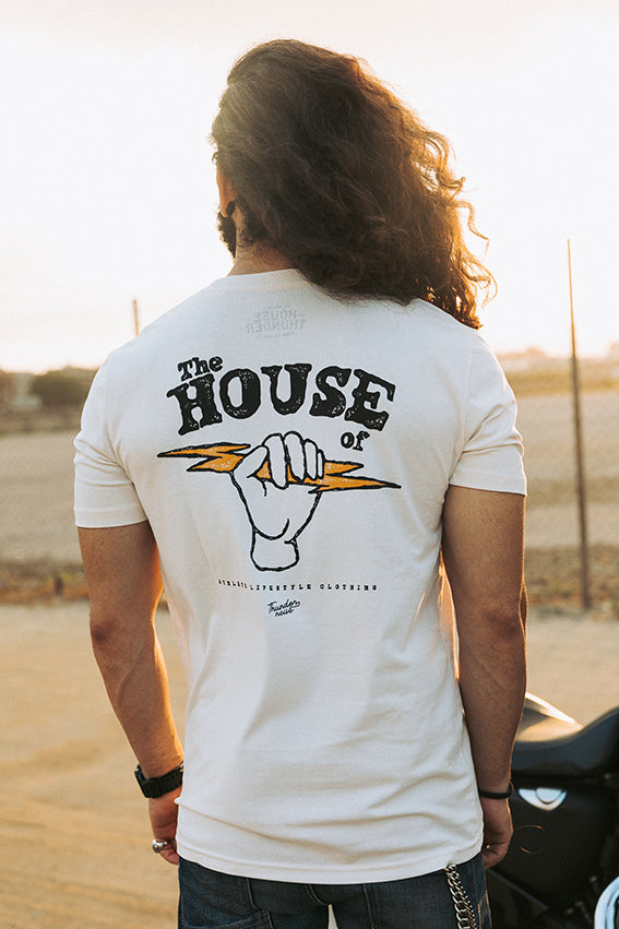 Zeus - T-Shirt - Vintage White — Vista 2