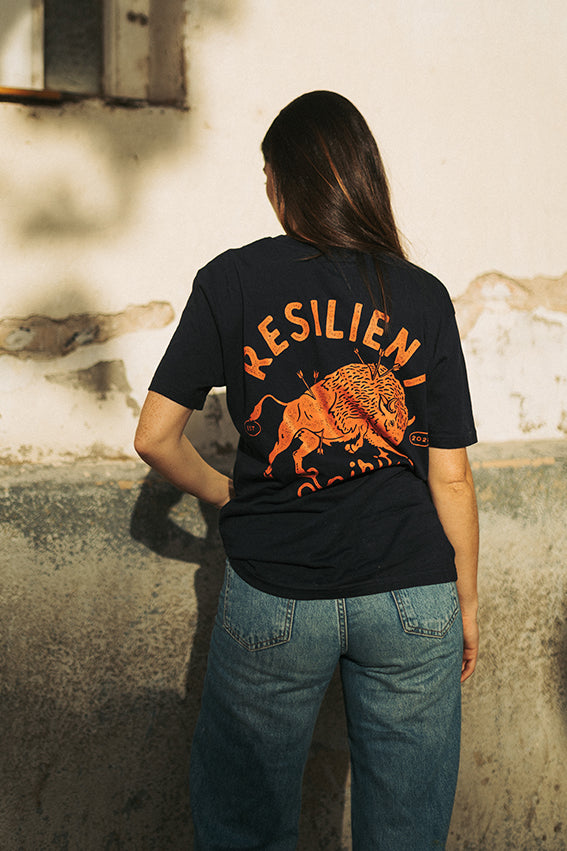 Resilient Spirit T-shirt - Navy