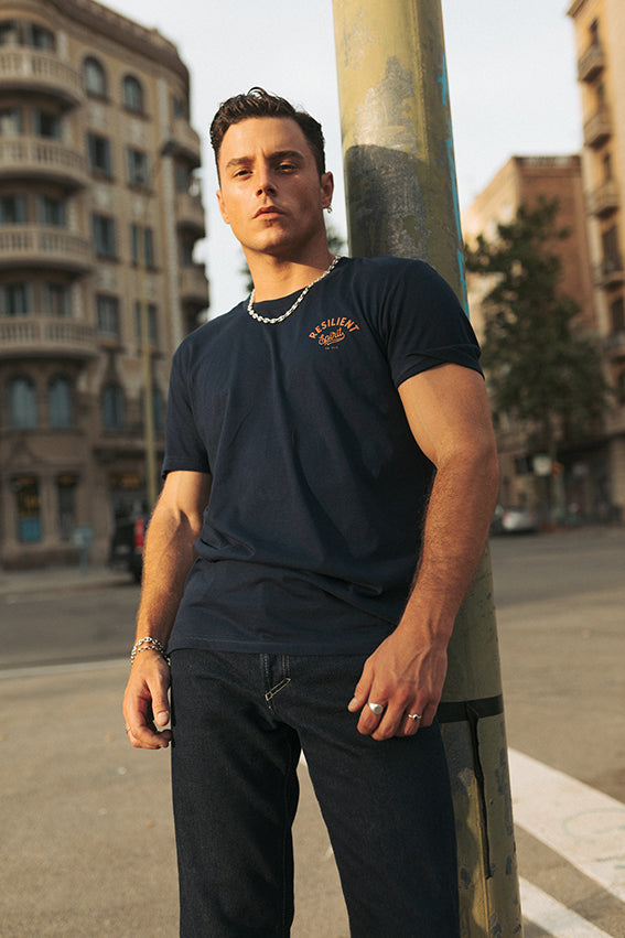 Resilient Spirit T-shirt - Navy