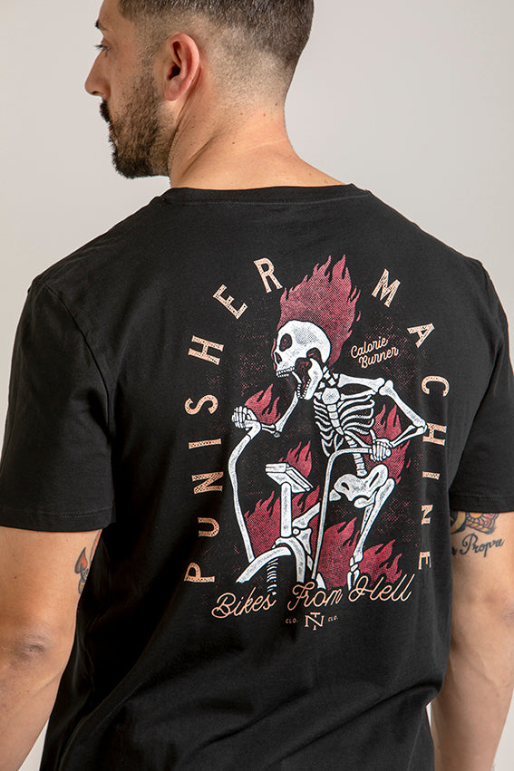 Punisher Machine - T-Shirt - Black — Vista 2