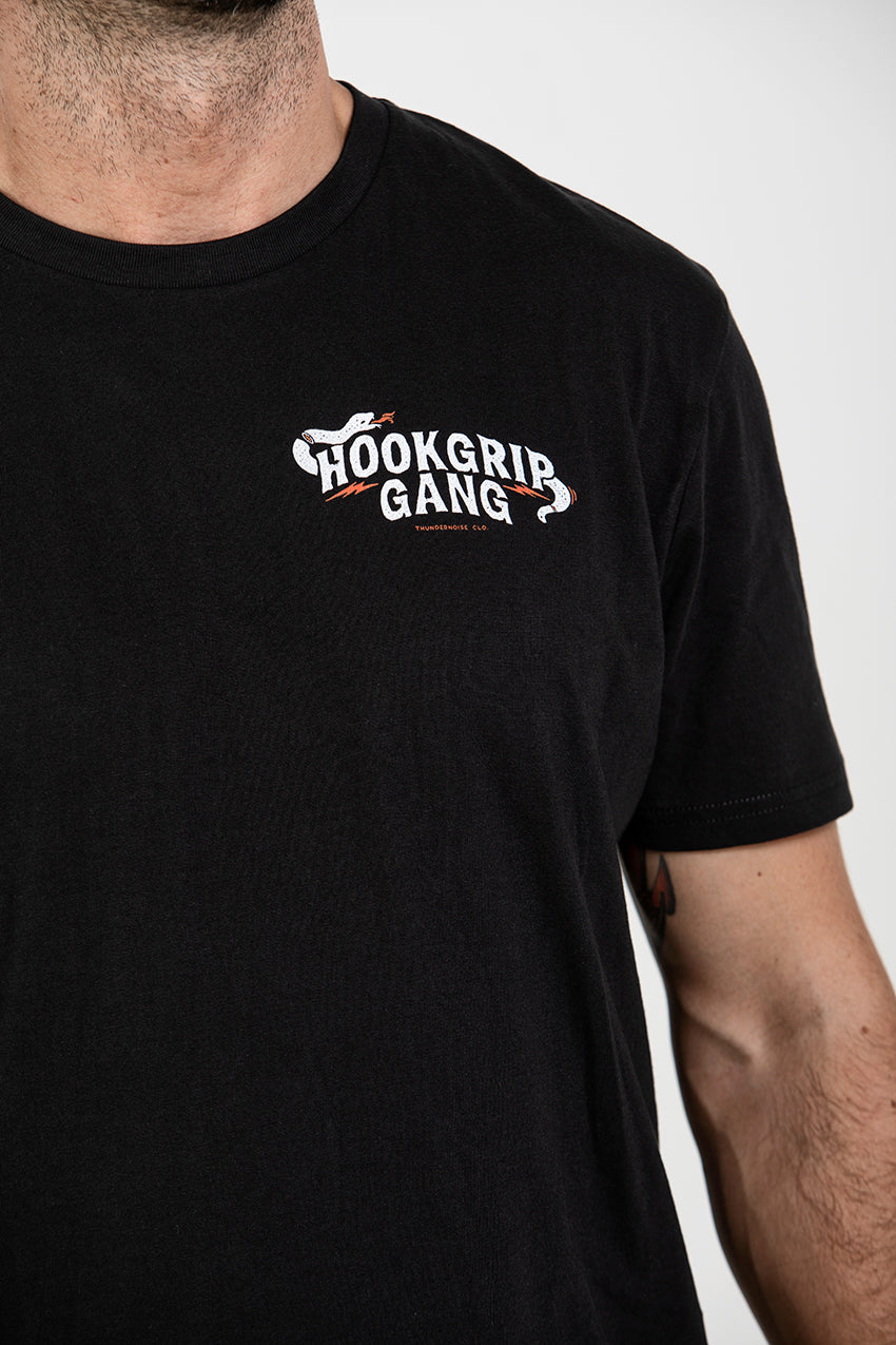 Hookgrip Gang - T-Shirt - Black — Ansicht 2