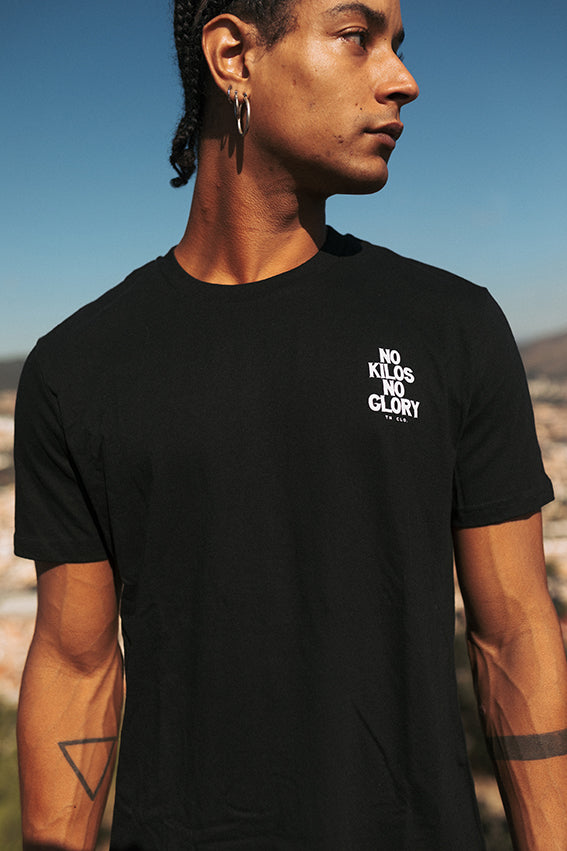 No Kilos No Glory - T-Shirt - Black — Ansicht 1