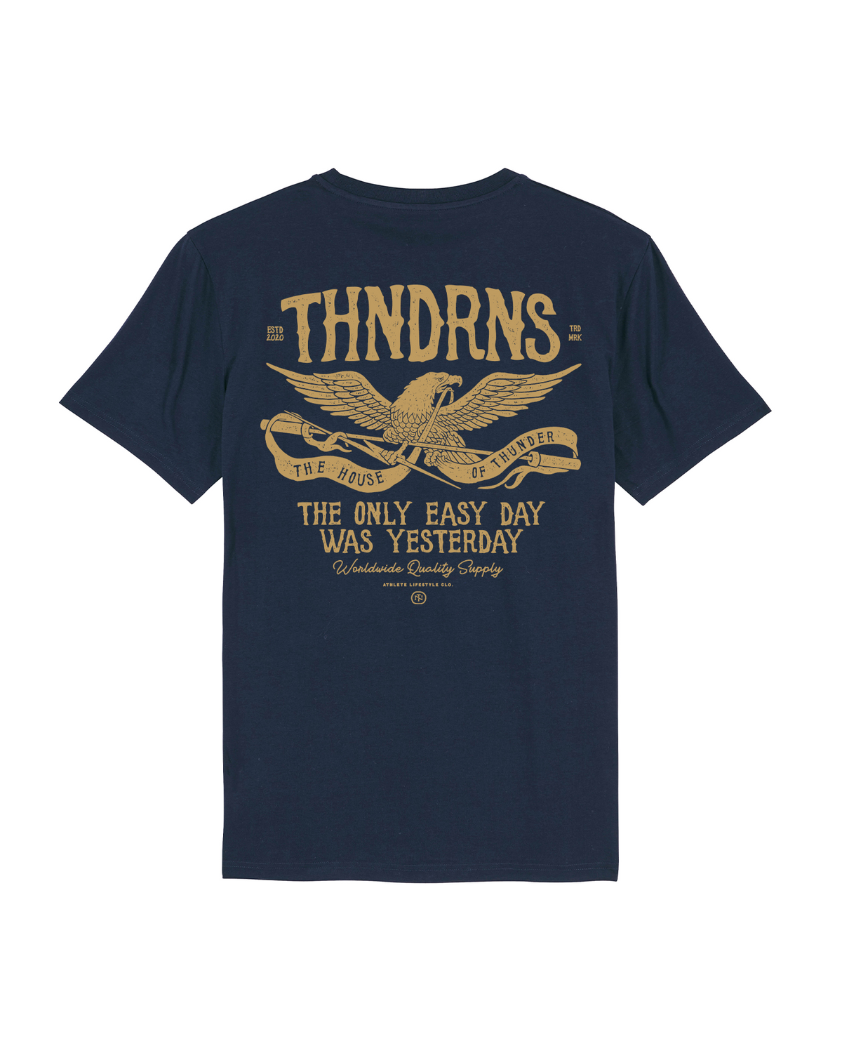 Easy Day T-shirt - Navy — Vue 1
