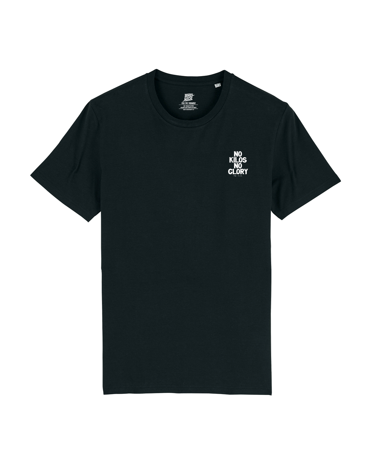 No Kilos No Glory - T-Shirt - Black — Ansicht 6