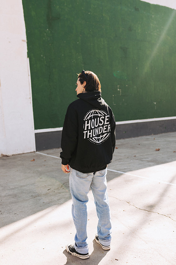Thundernoise Worldwide Oversize Hoodie - Black