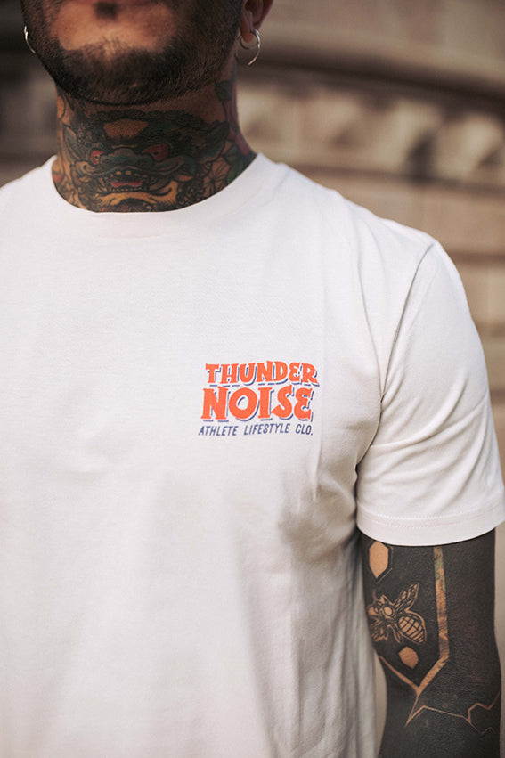 Shake Your Body T-Shirt - Vintage White — Vista 3