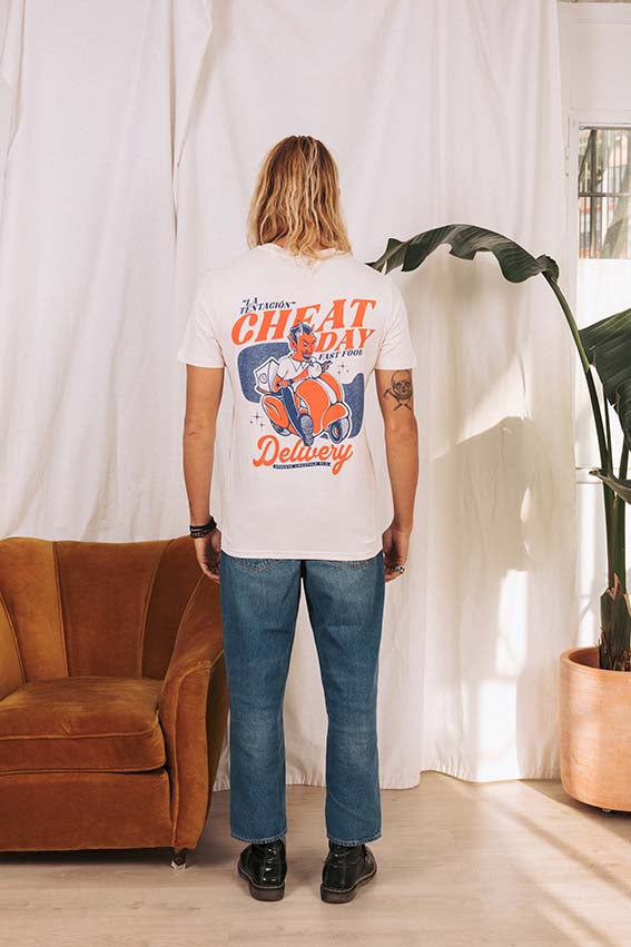 Cheat Day T-shirt - Vintage White