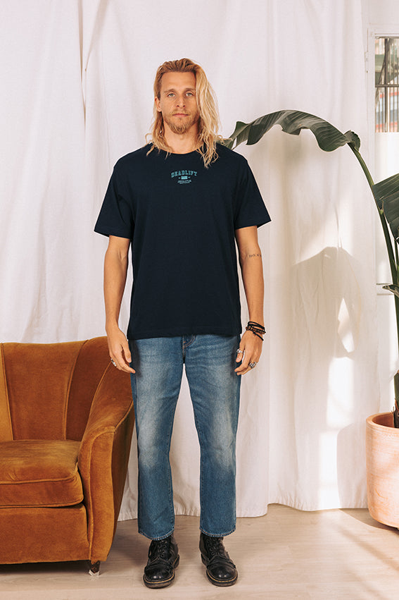 Deadlift Oversize T-shirt - Navy