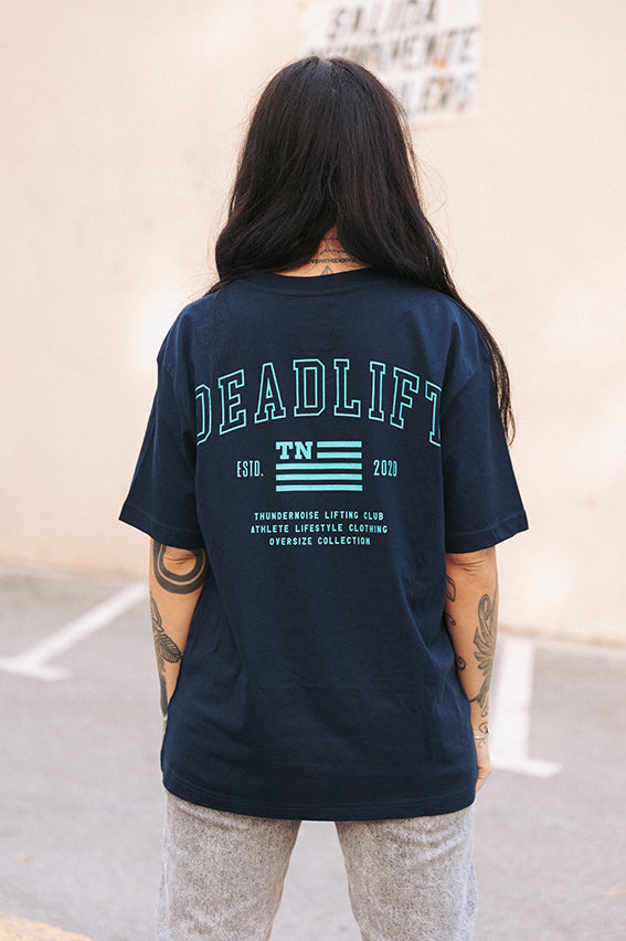 Deadlift Oversize T-shirt - Navy