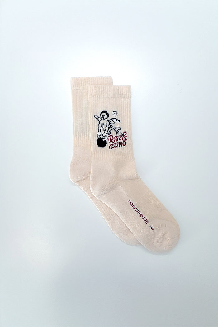 Rise & Grind Crew Socks