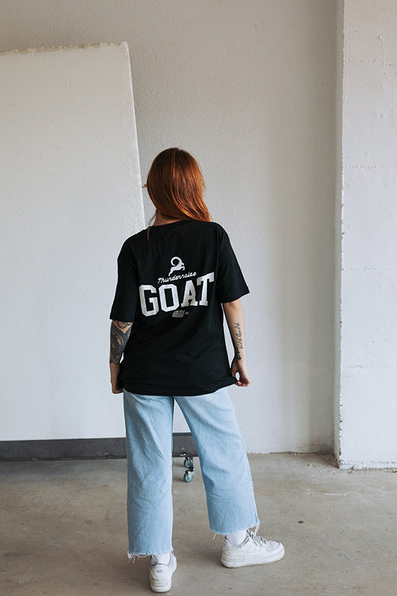 GOAT Oversize T-shirt - Black