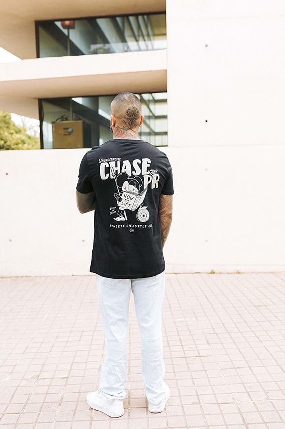 Chase your PR T-shirt - Black — Vista 4
