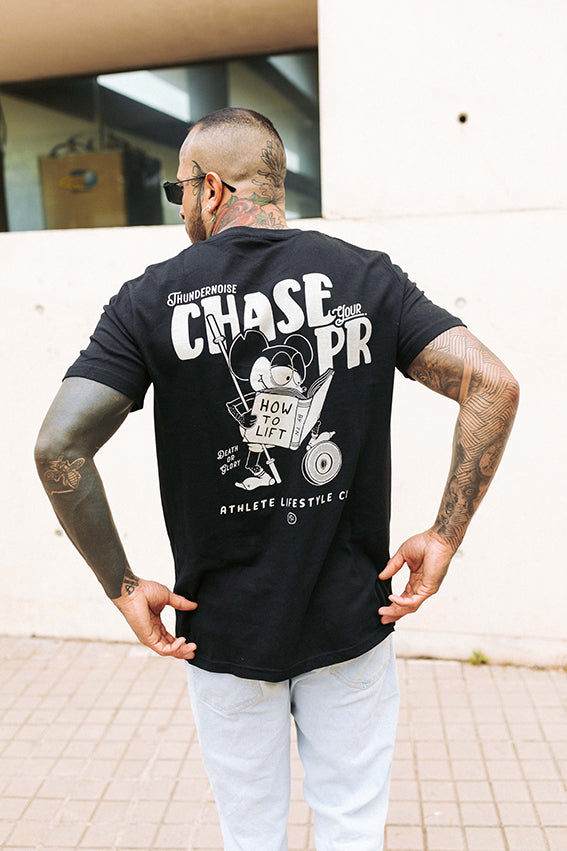 Chase your PR T-shirt - Black