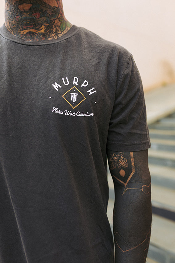 Murph Hero WOD - T-Shirt - Washed Black — Ansicht 3
