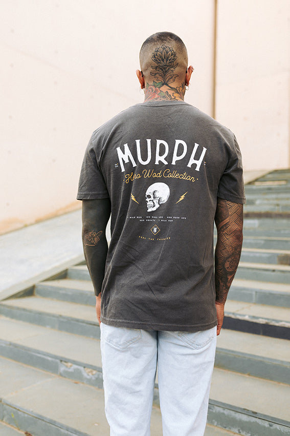 Murph Hero WOD - T-Shirt - Washed Black — Ansicht 2
