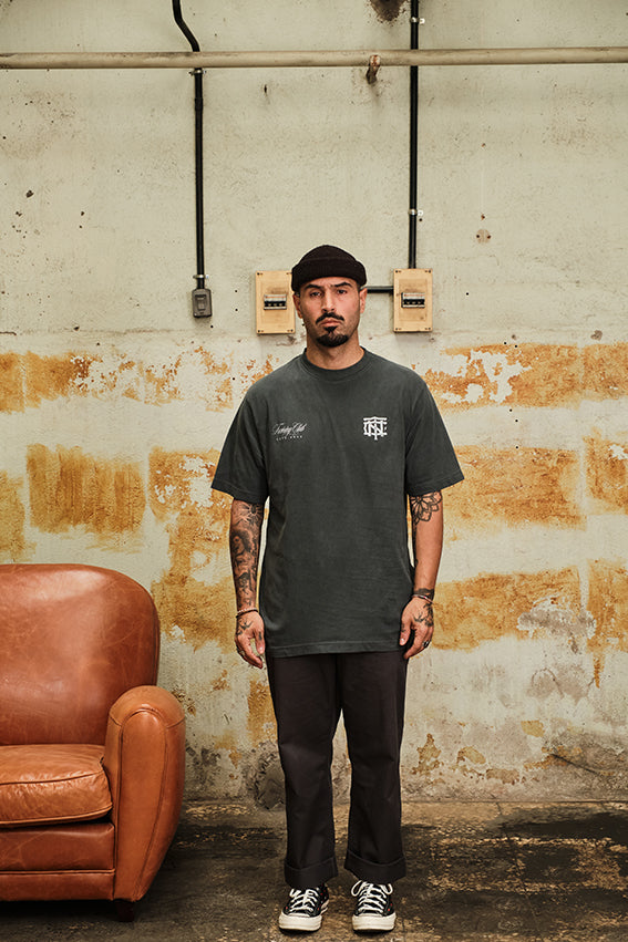 Training Club - Oversize T-Shirt - Washed Dark Grey — Ansicht 10

