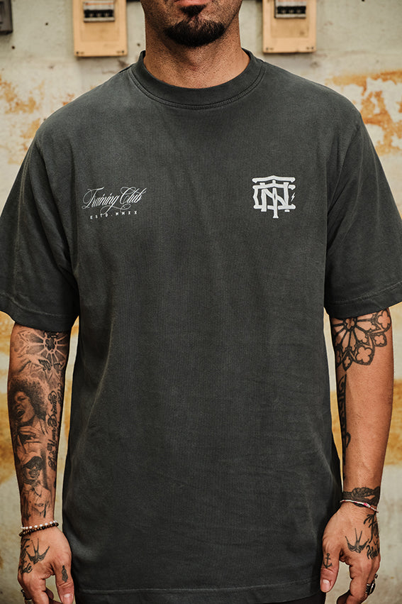 Training Club - Oversize T-Shirt - Washed Dark Grey — Ansicht 5
