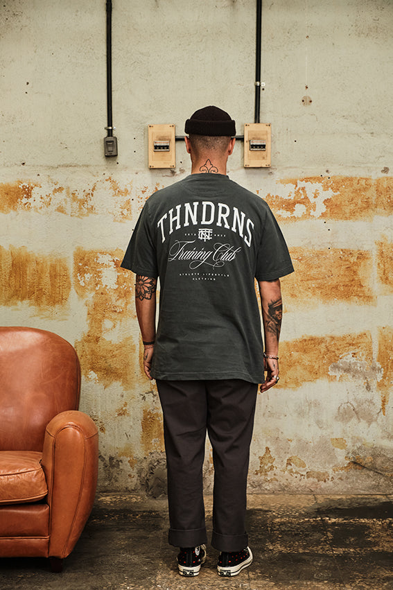 Training Club - Oversize T-Shirt - Washed Dark Grey — Ansicht 9
