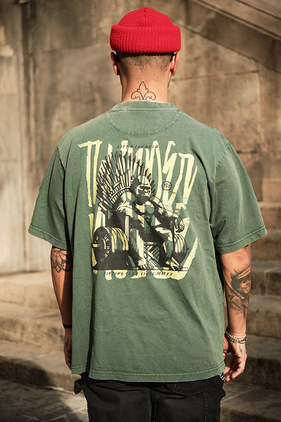 Lift & Conquer Oversize T-shirt — Vista 3
