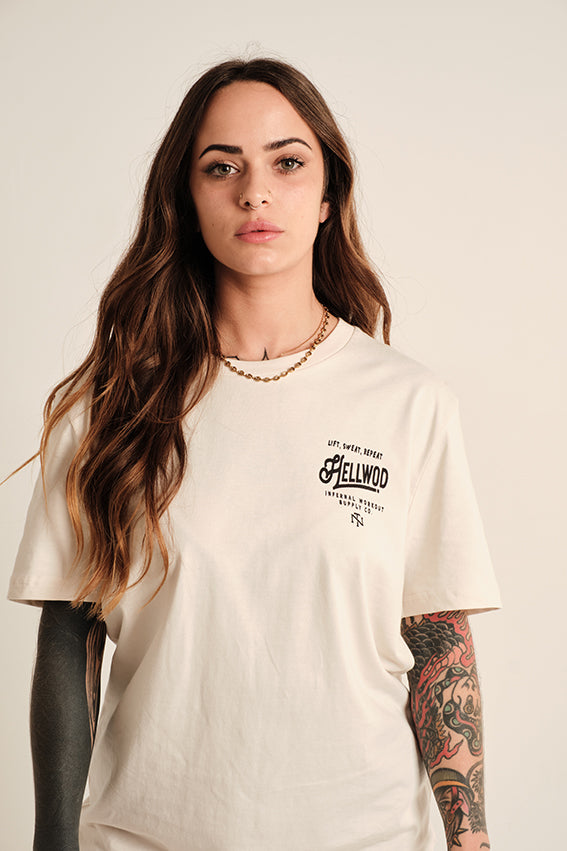 Hellwod - T-Shirt - Vintage White — Ansicht 2
