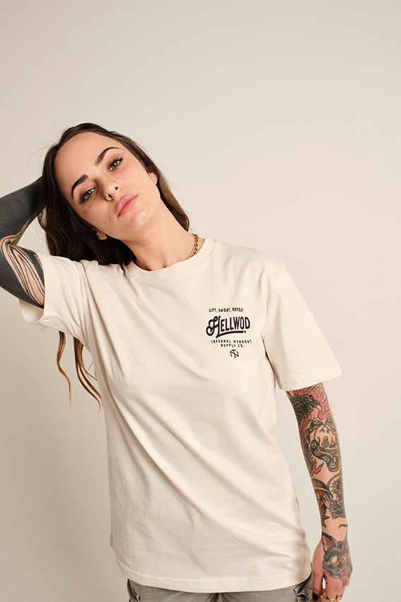 Hellwod - T-Shirt - Vintage White — Ansicht 6
