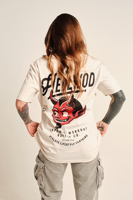 Hellwod - T-Shirt - Vintage White — Ansicht 7
