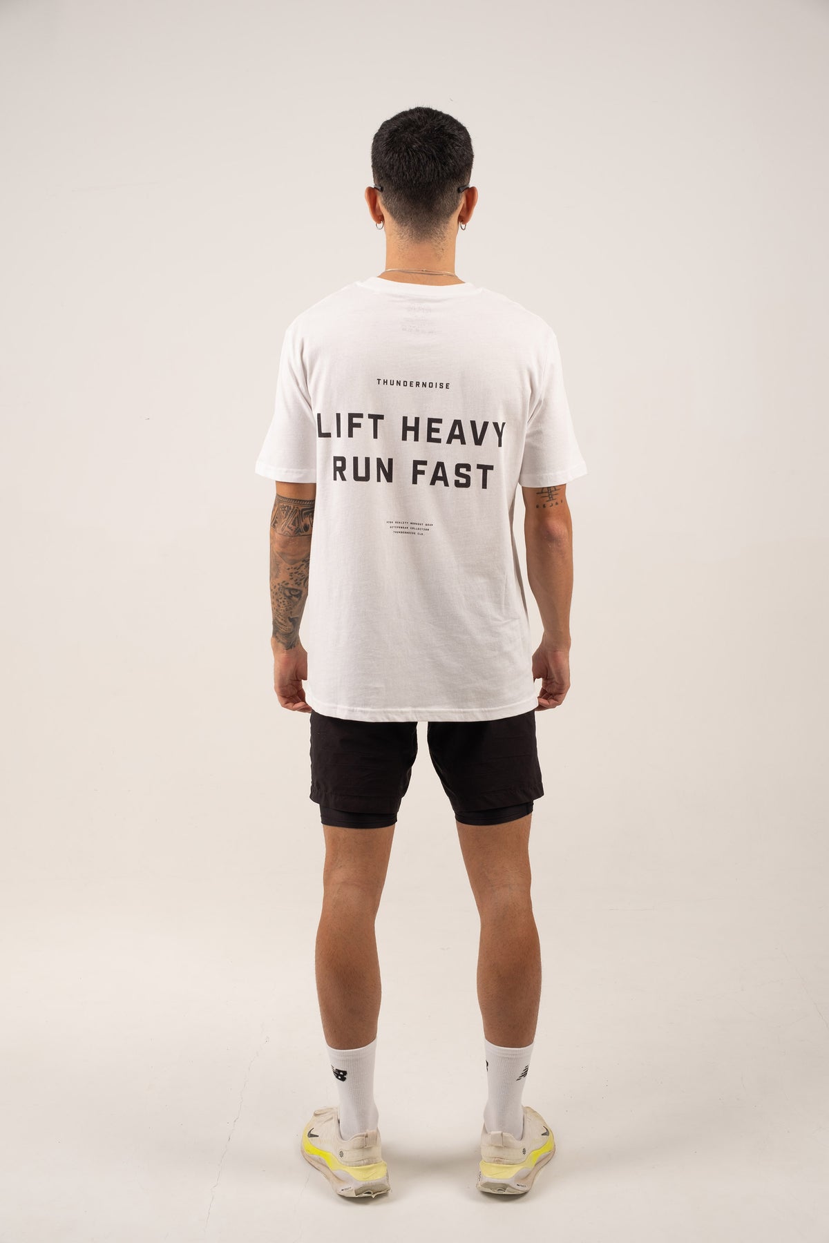 Lift Heavy Run Fast T-Shirt — Vista 4
