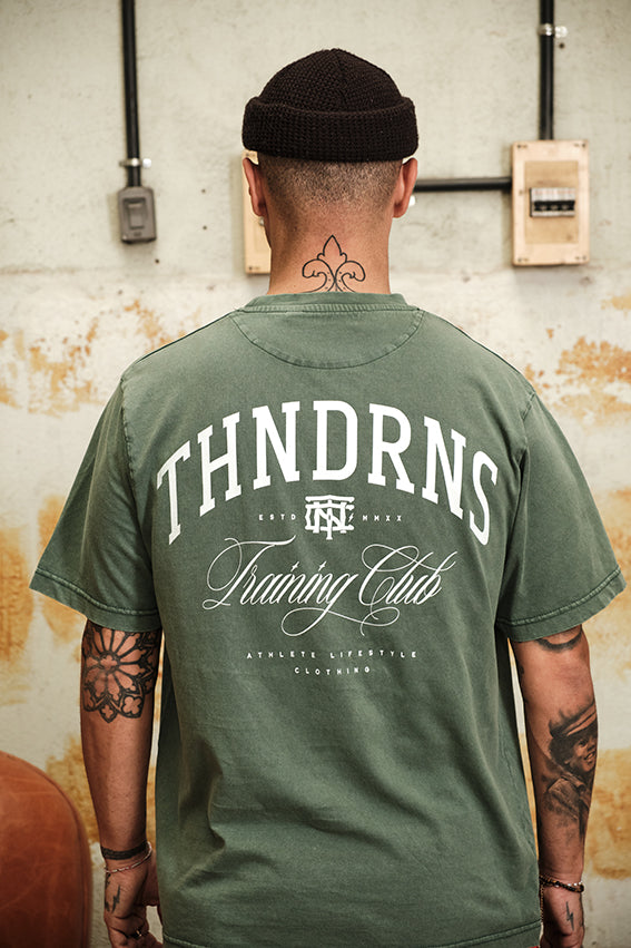 Training Club - Oversize T-Shirt - Washed Dark Grey — Ansicht 4
