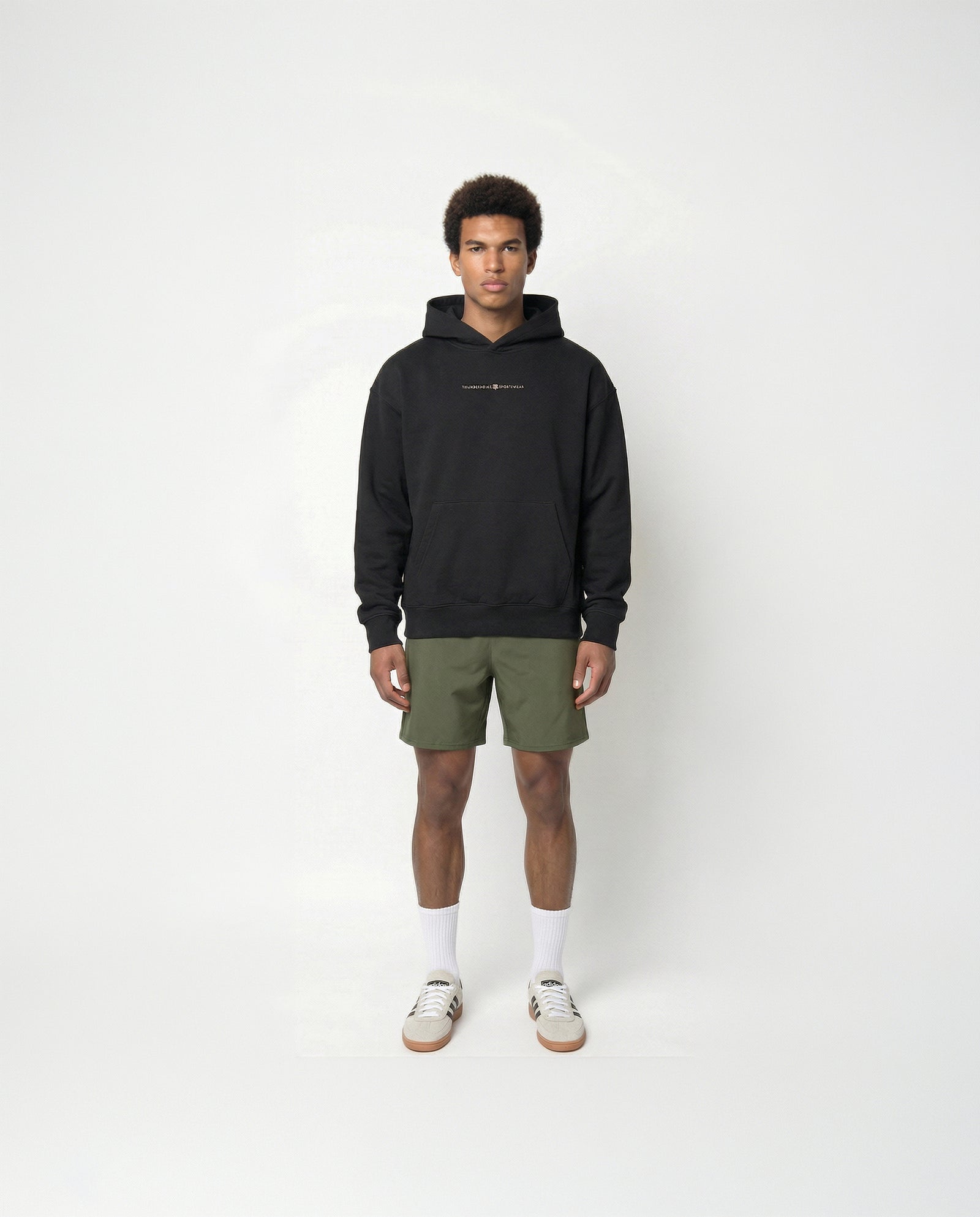 Virtus Oversize Hoodie - Black — Vista 5
