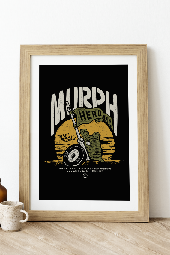 Murph Day - A3 Print