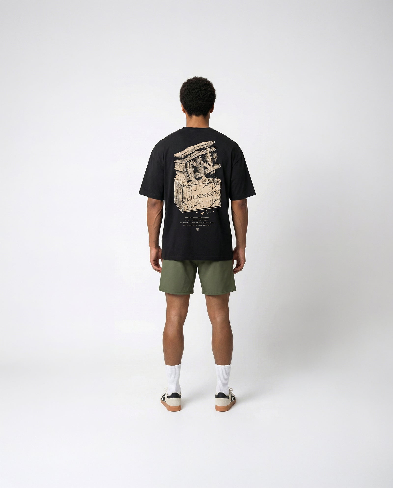 Virtus Relaxed T-Shirt - Black — Ansicht 5
