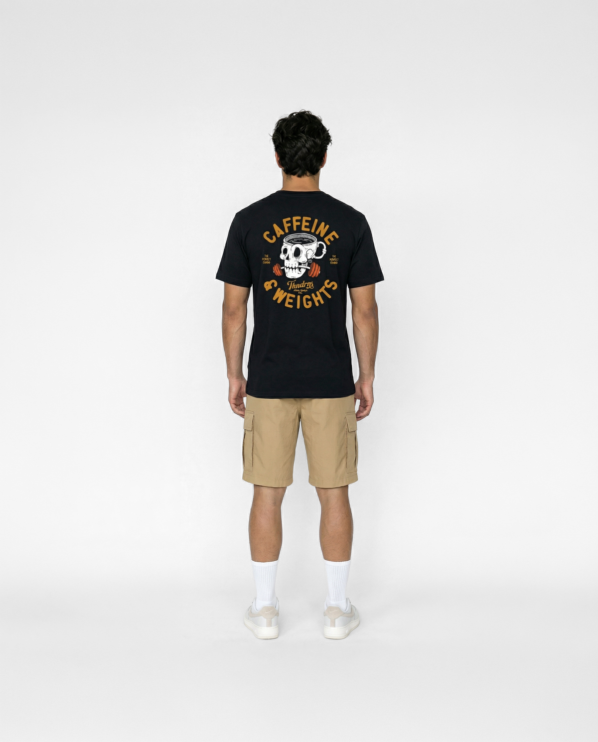 Caffeine & Weights T-Shirt — View 4
