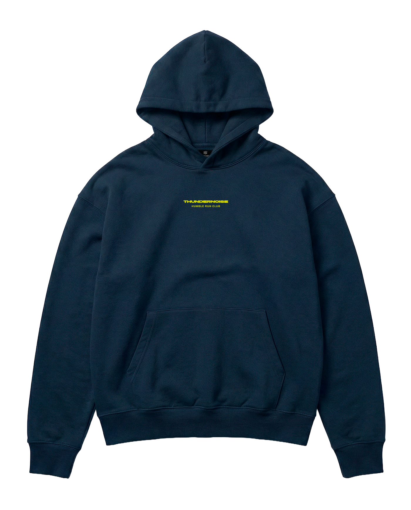 Less Ego Oversize Hoodie Navy - Flat Lay Front — Vista 3

