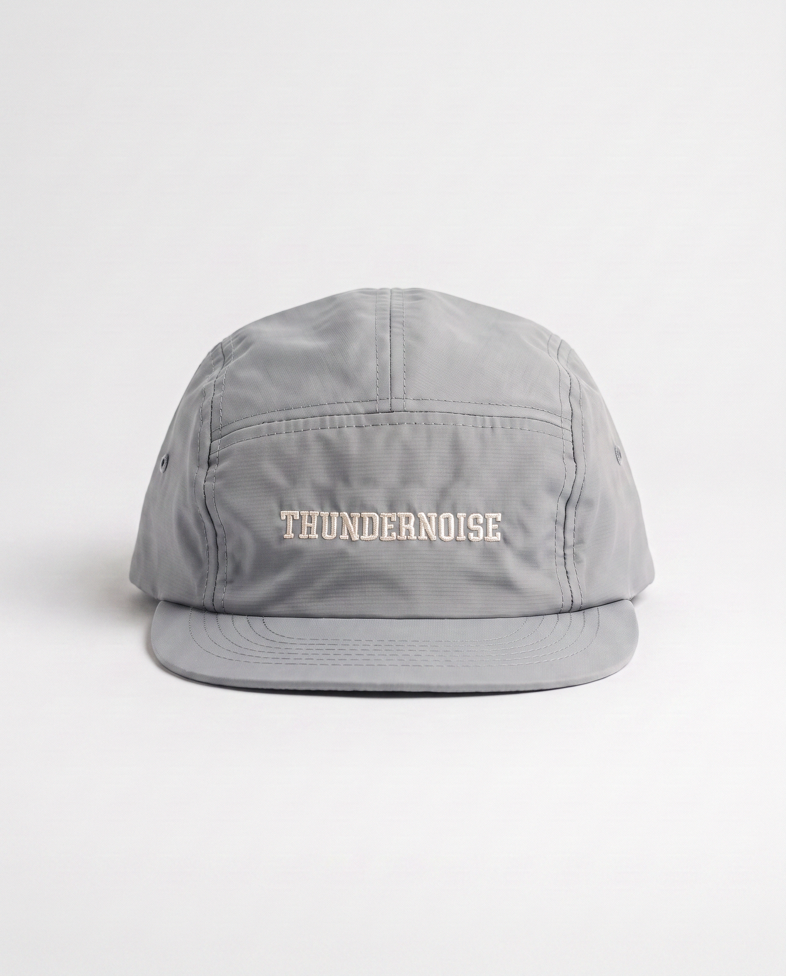 Thundernoise Nylon Ripstop Cap Light Grey - Front — Vue 1
