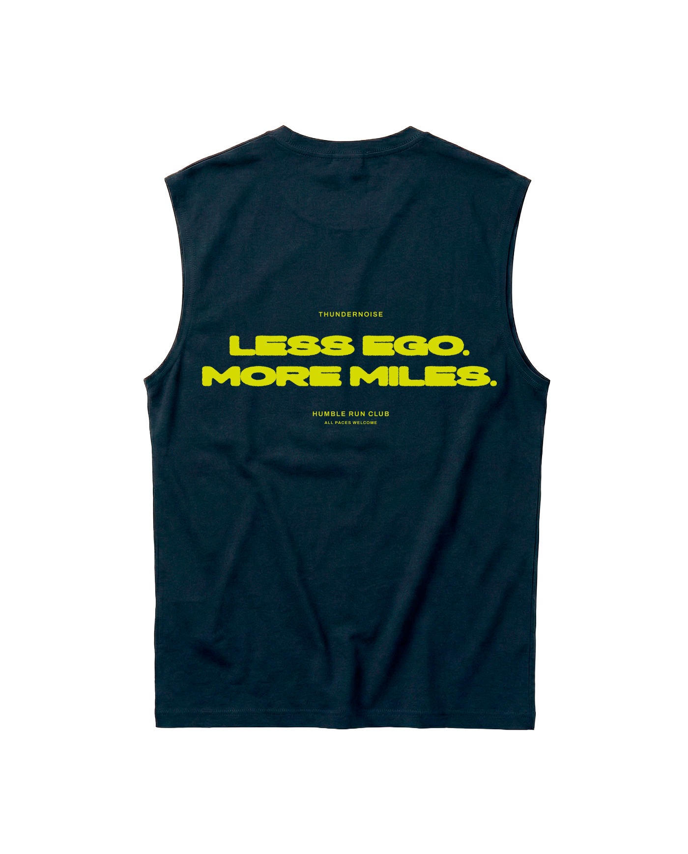 Less Ego Tank Top Navy - Flat Lay Back — Ansicht 1
