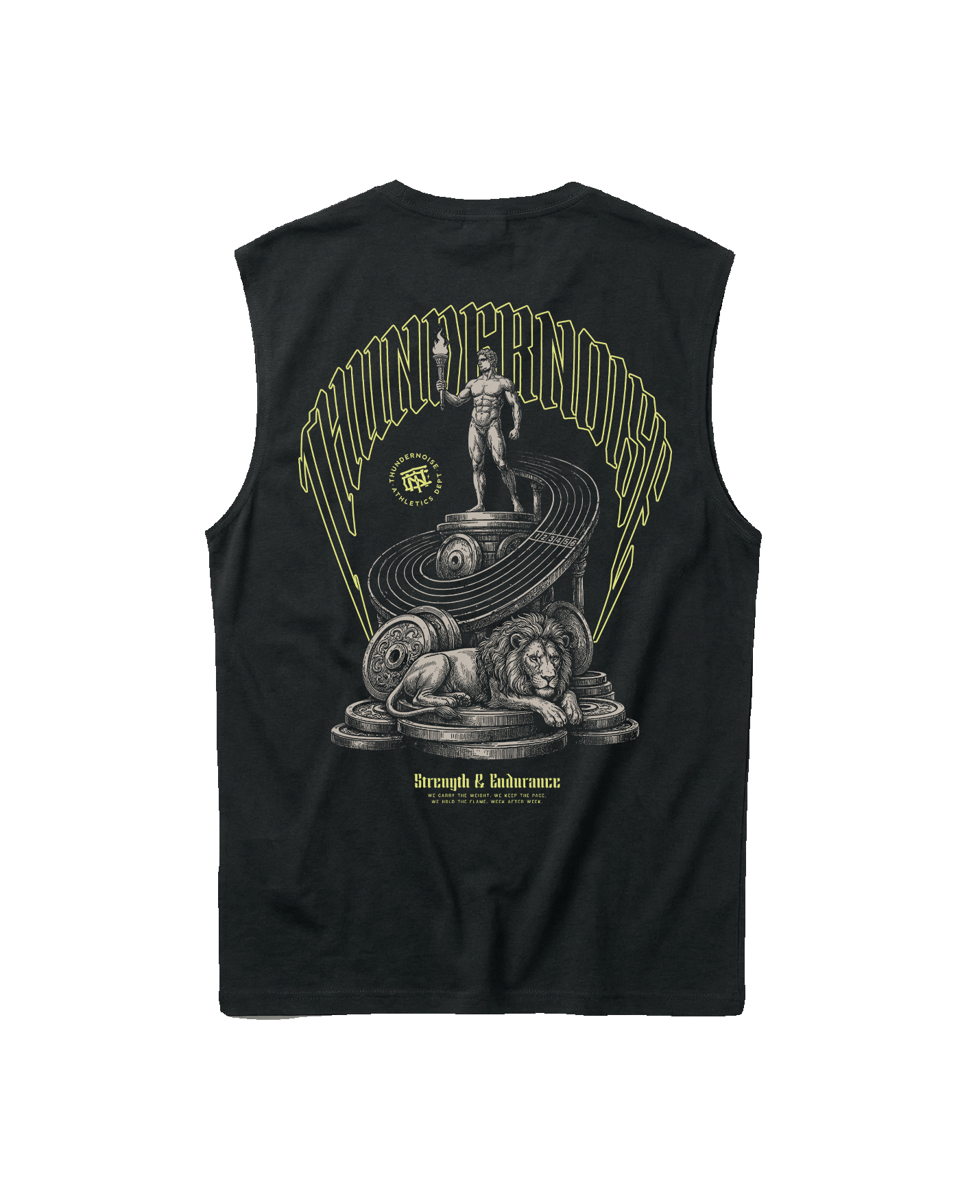 Torchbearer Tank Top - Black — Vue 1
