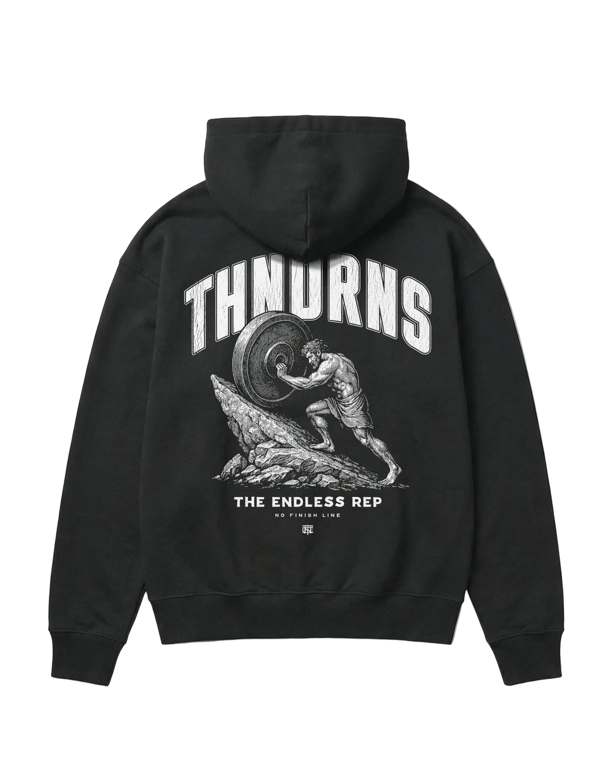 Sisyphus Oversize Hoodie - Black