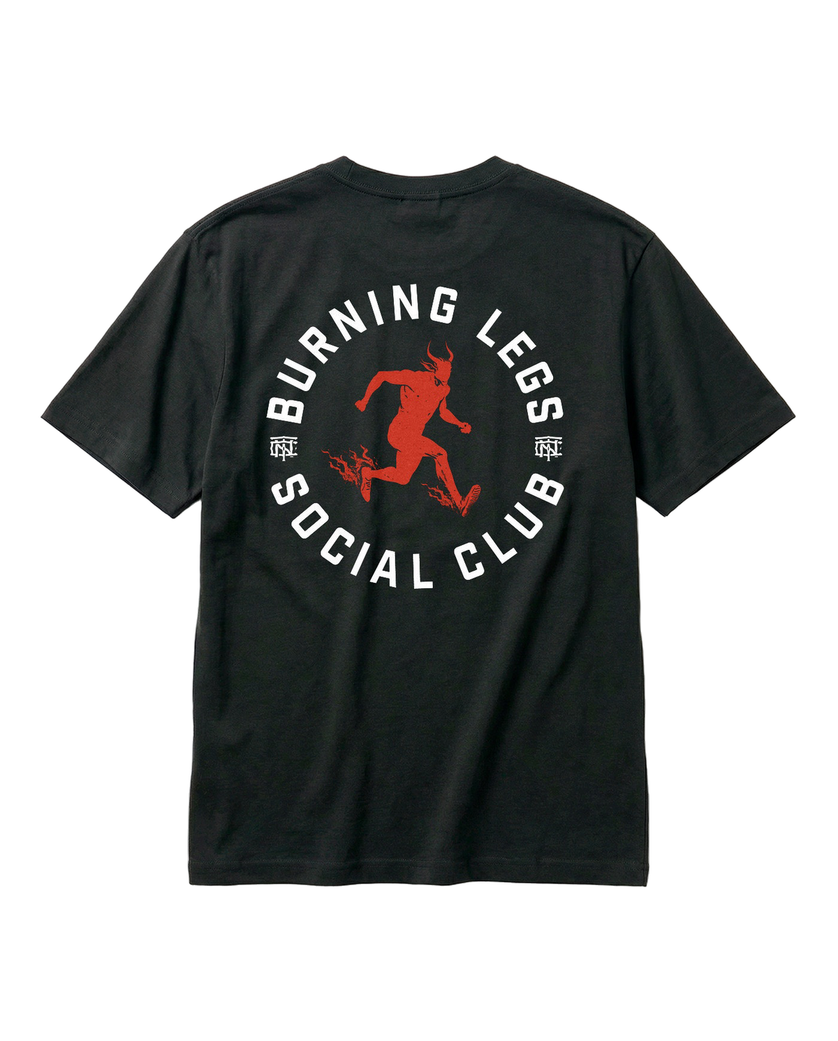 Burning Legs Social Club - Oversize T-Shirt - Black