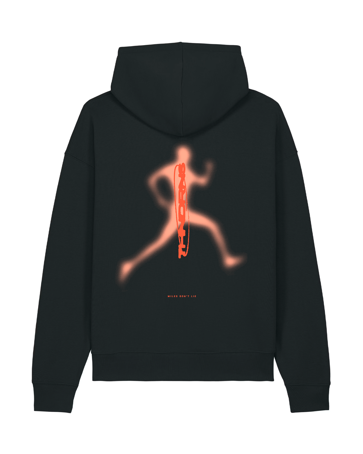 Vapor Pace Runner Oversize Hoodie - Black — View 1
