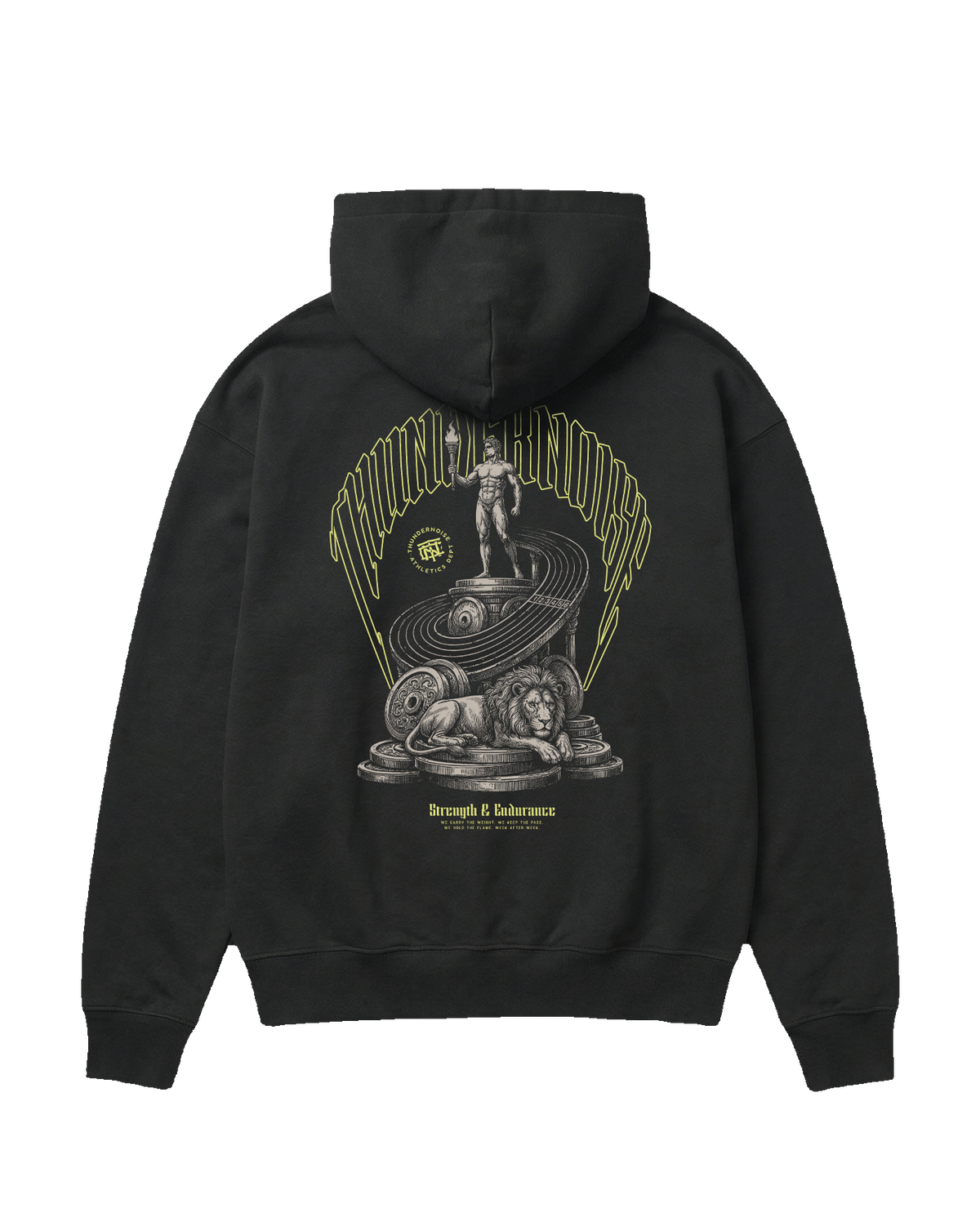 Torchbearer Hoodie Unisex - Black
