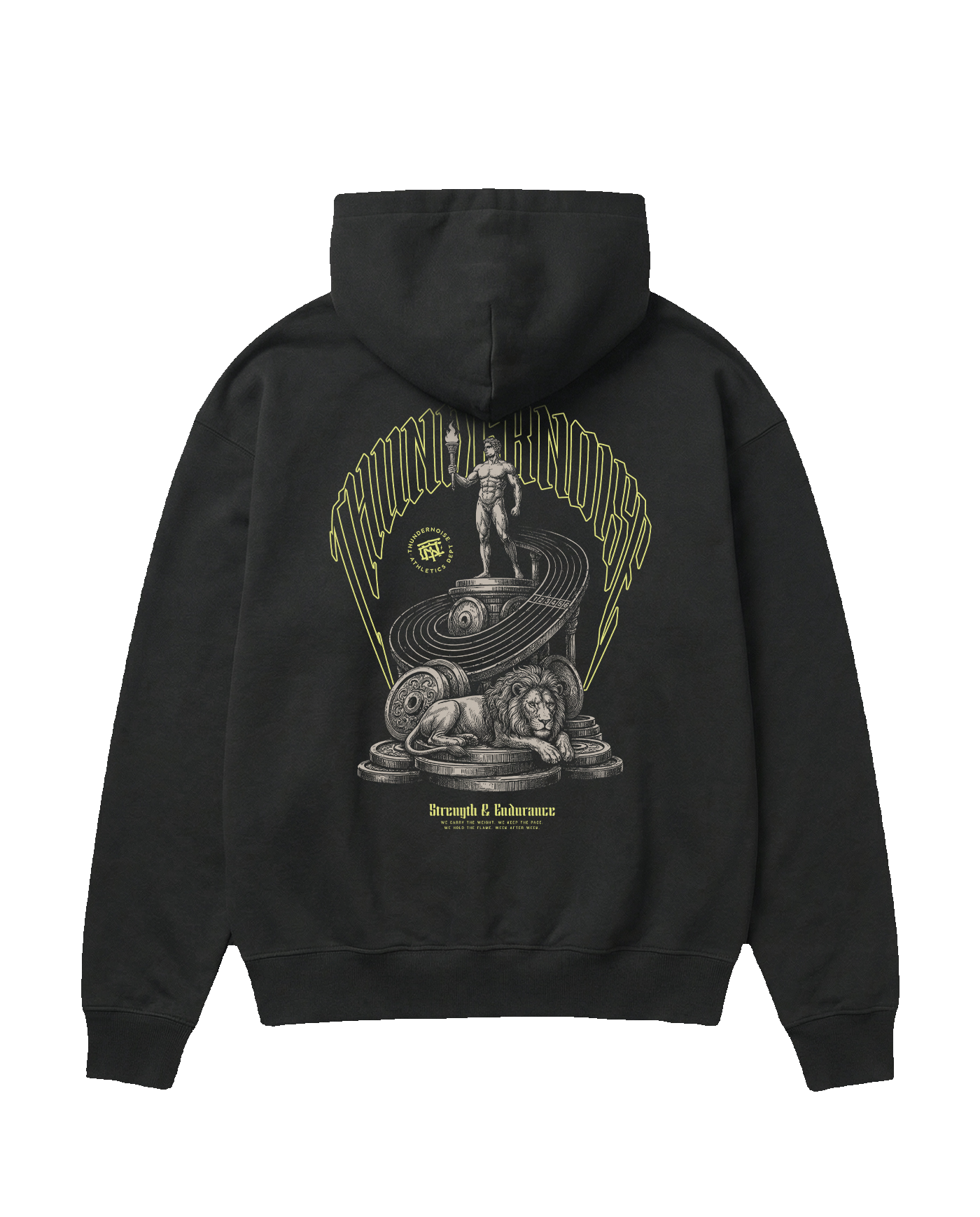 Torchbearer Hoodie Unisex - Black