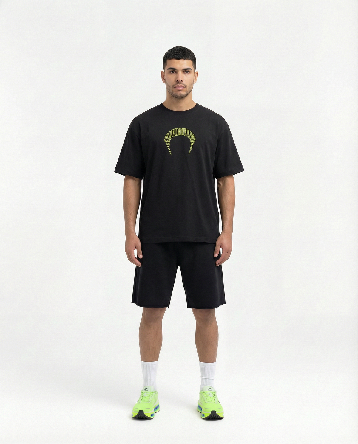 Torchbearer Oversized Tee Unisex - Black — View 2

