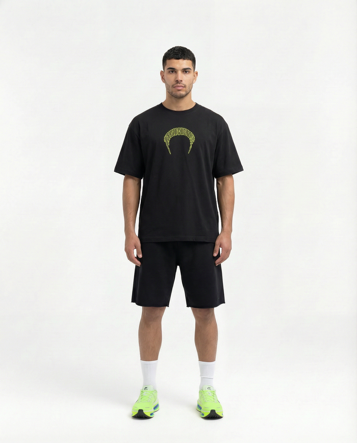 Torchbearer Oversized Tee Unisex - Black