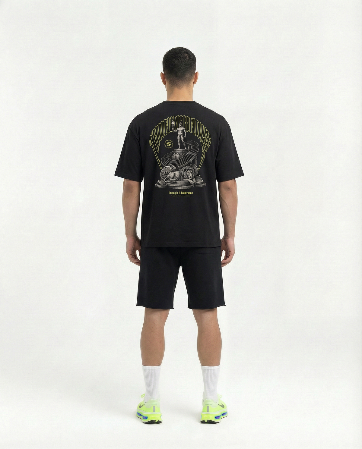 Torchbearer Oversized Tee Unisex - Black — View 4
