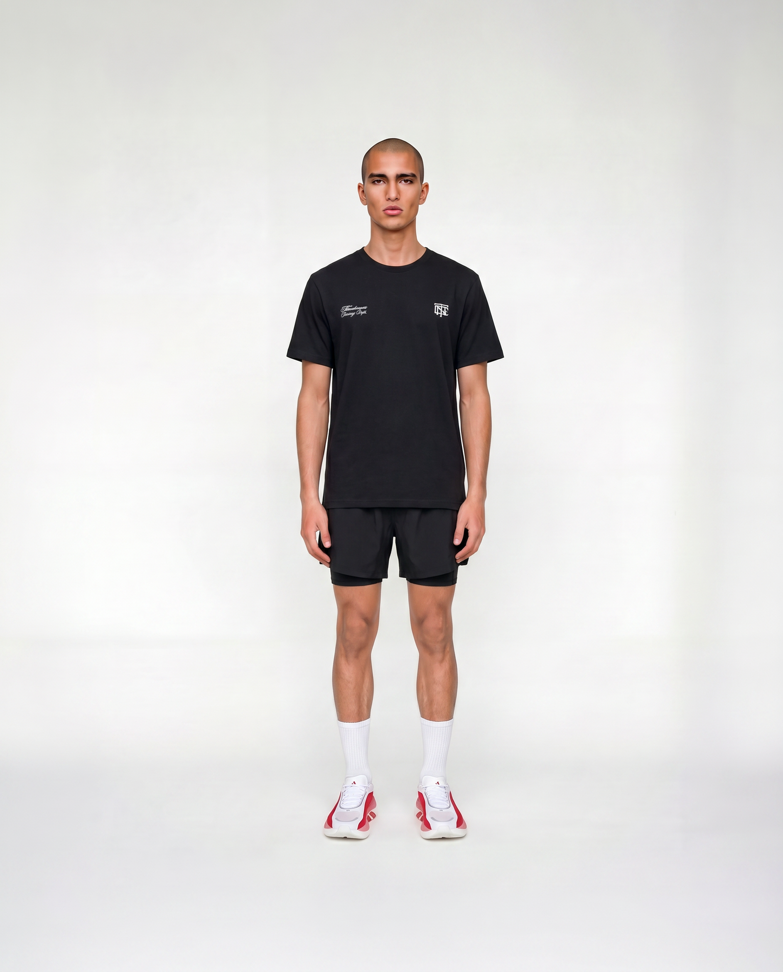 Pay to Suffer T-Shirt Black - model front — Ansicht 2
