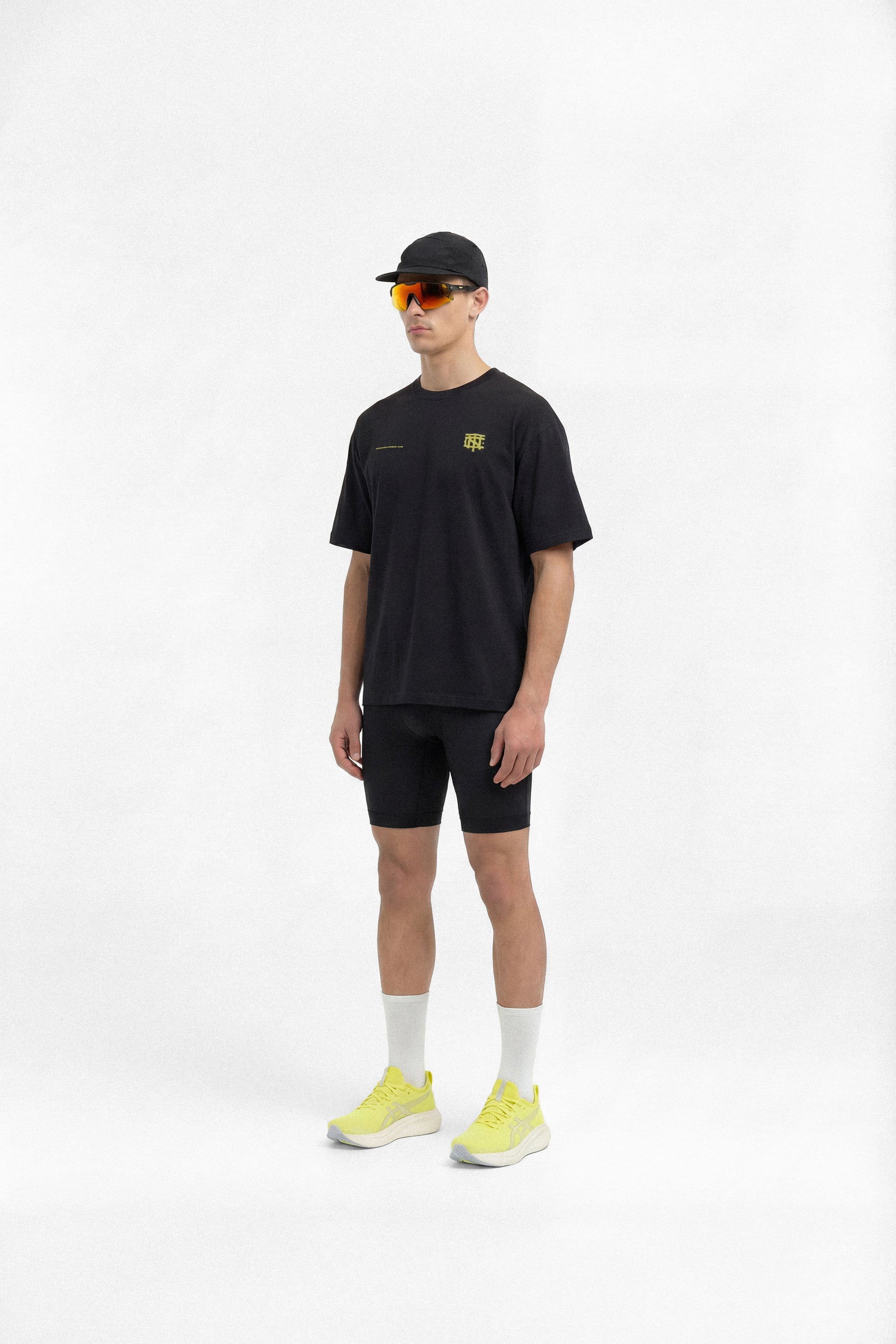 Vapor Logo Relaxed T-Shirt - Black