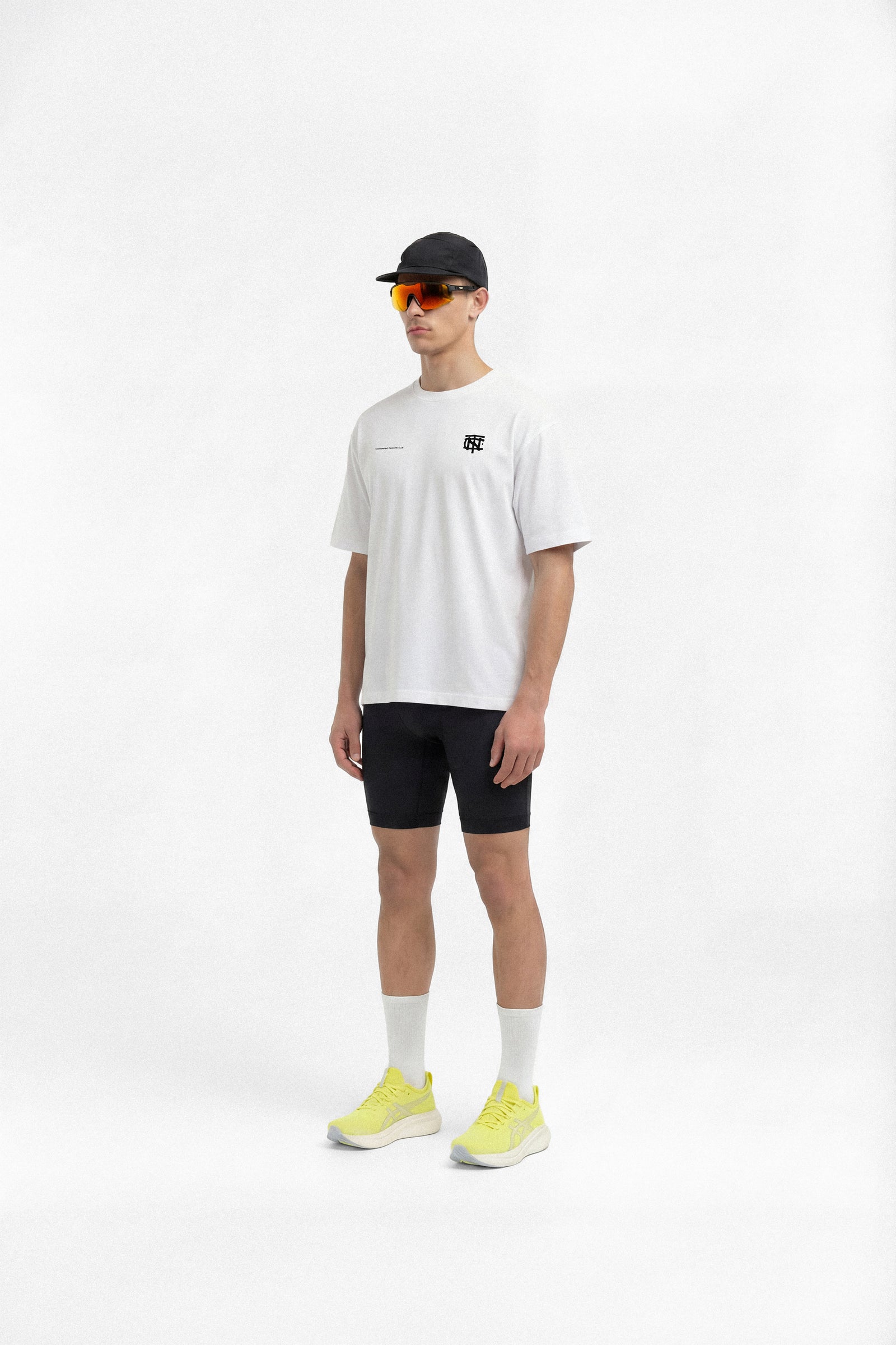 Vapor Logo Relaxed T-Shirt - White — Vista 3

