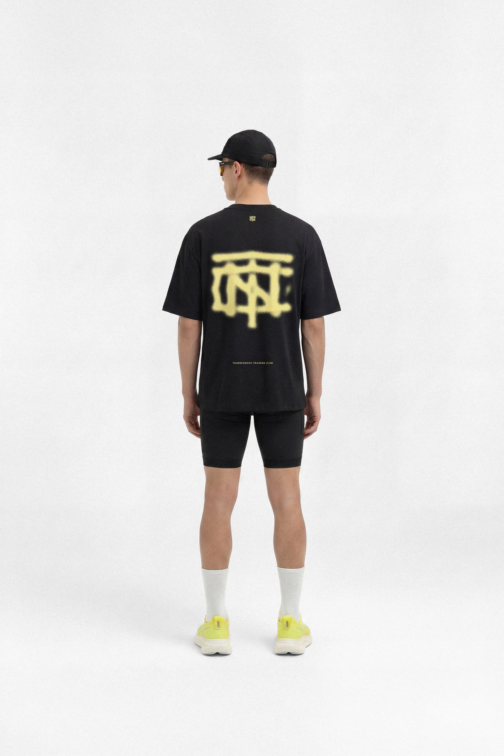 Vapor Logo Relaxed T-Shirt - Black