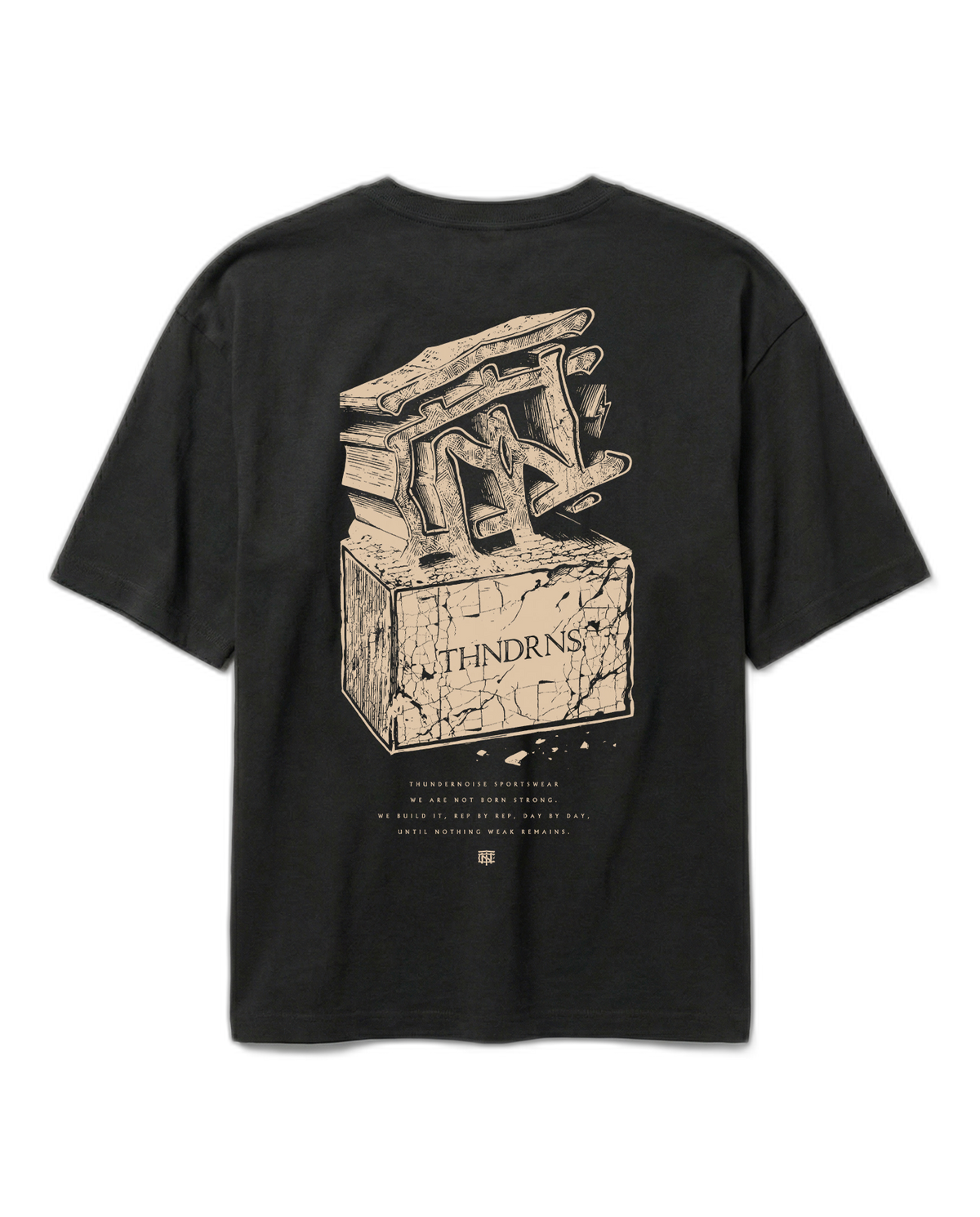 Virtus Relaxed T-Shirt - Black — Ansicht 1
